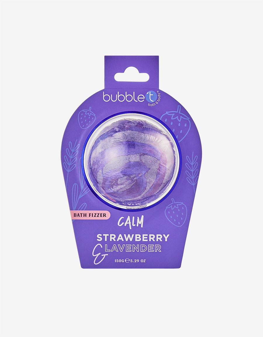 Strawberry & Lavender Bath Fizzer