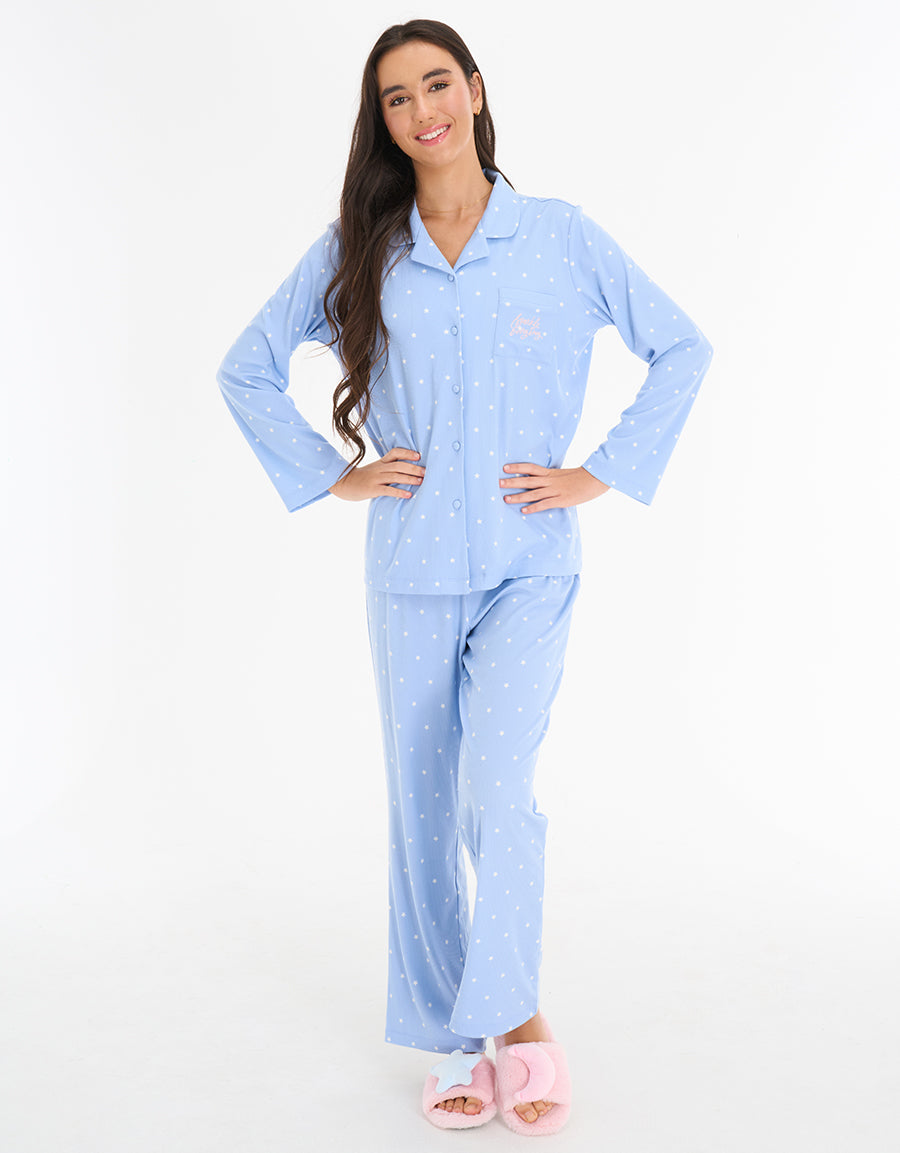 Long Sleeve Pajama Set
