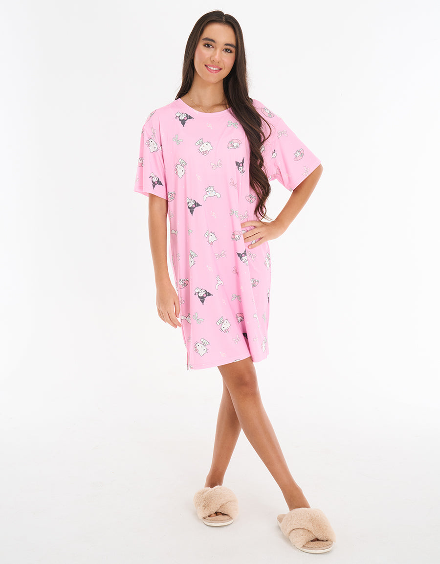 Soft Stretch Mini Sleep Dress
