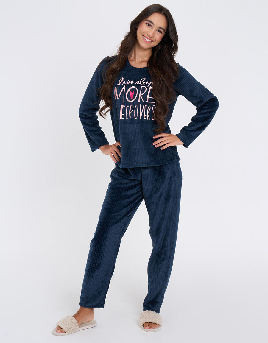 Fleece Pajama Set