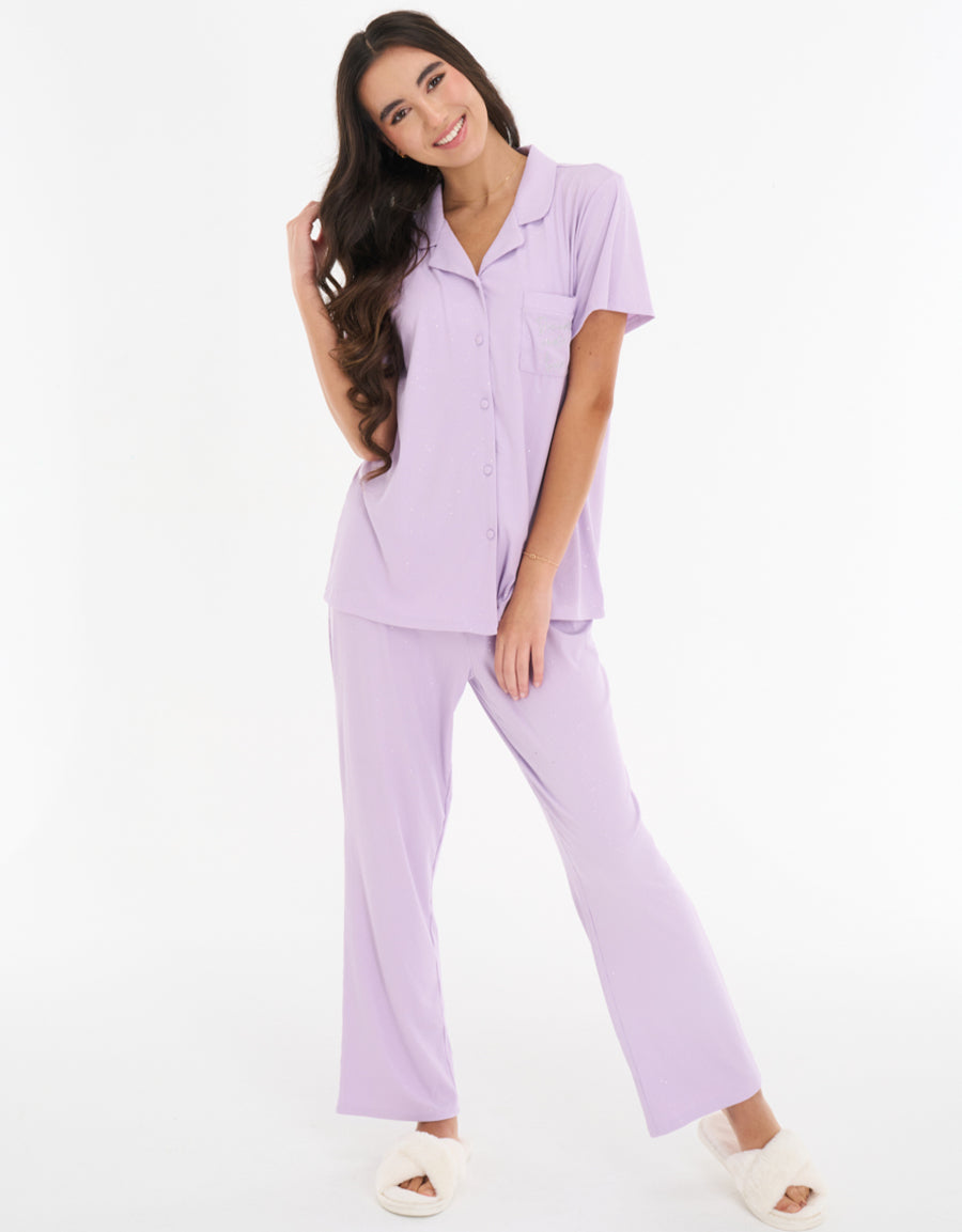 Short Sleeve Pajama Set
