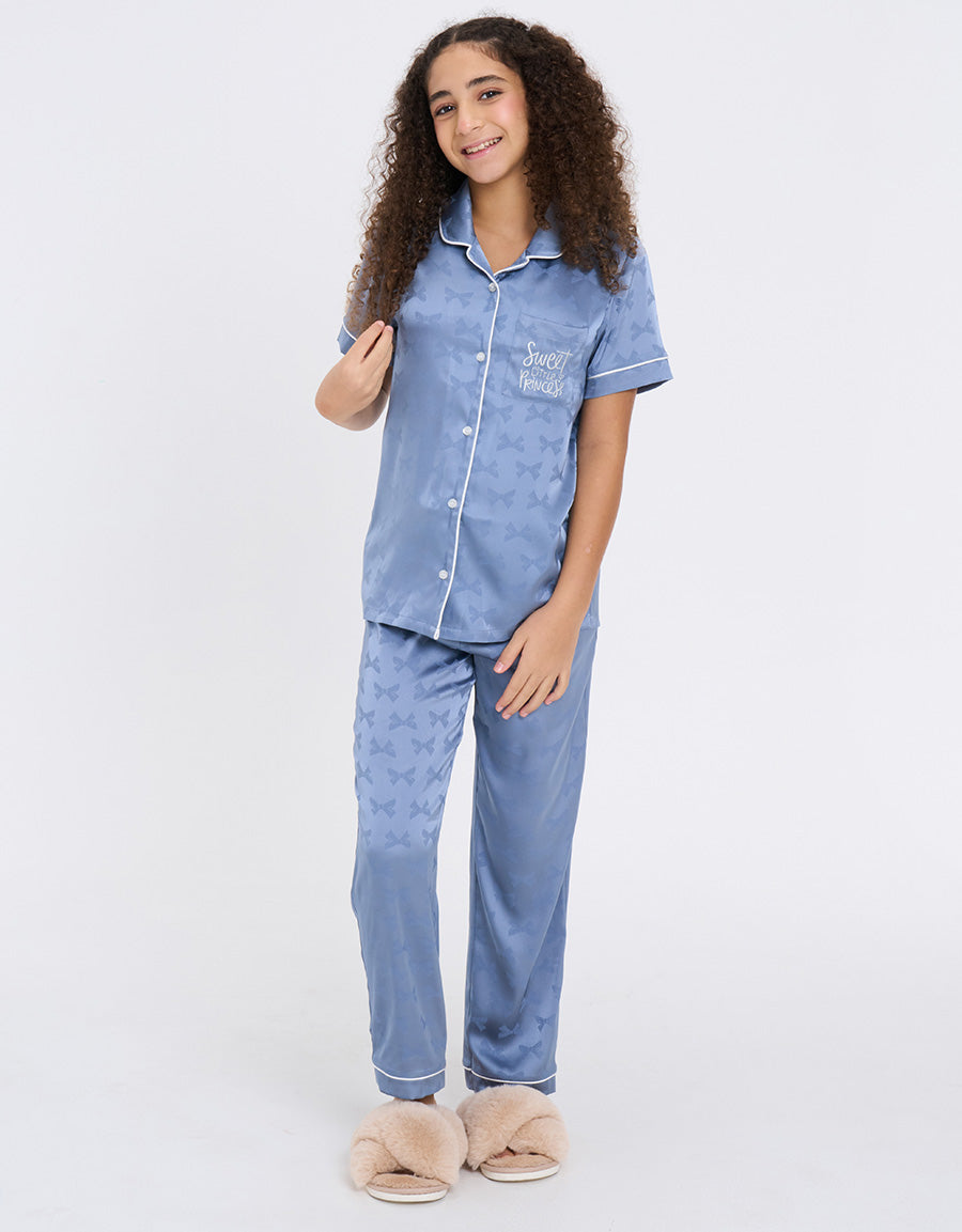 Satin Pajama Set