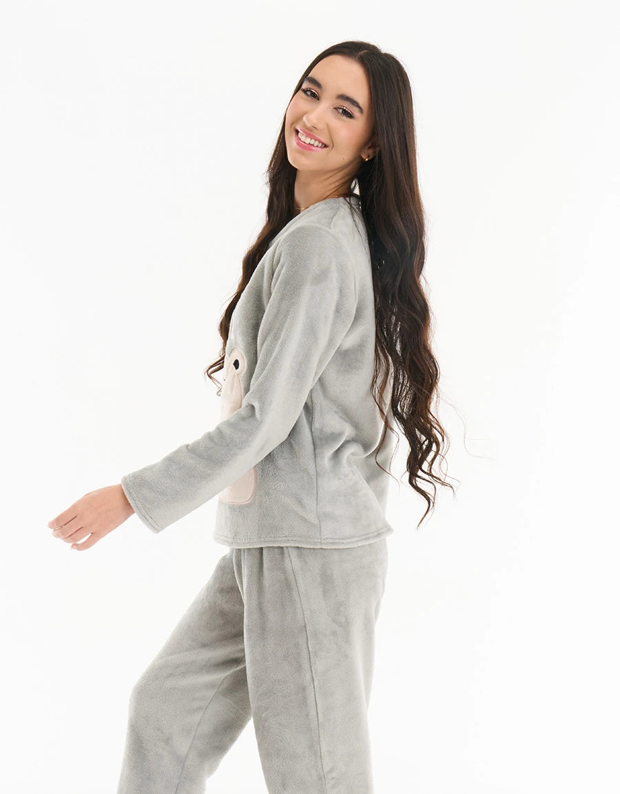Fleece Pajama Set