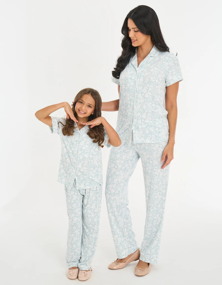 Floral Print Pajama Set
