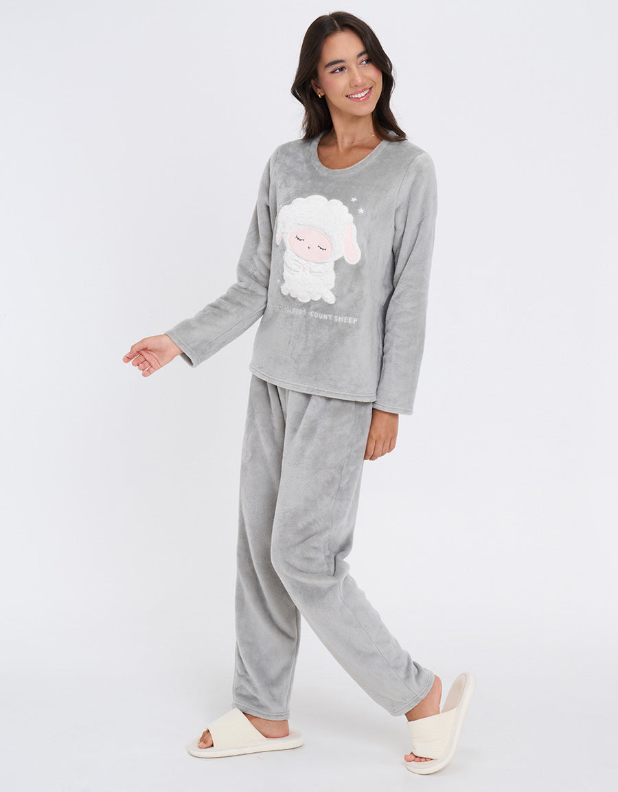 Fleece Pajama Set