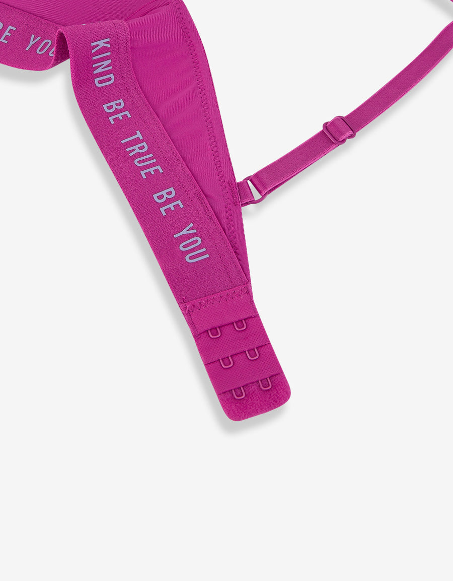 Dark Purple Demi Bra