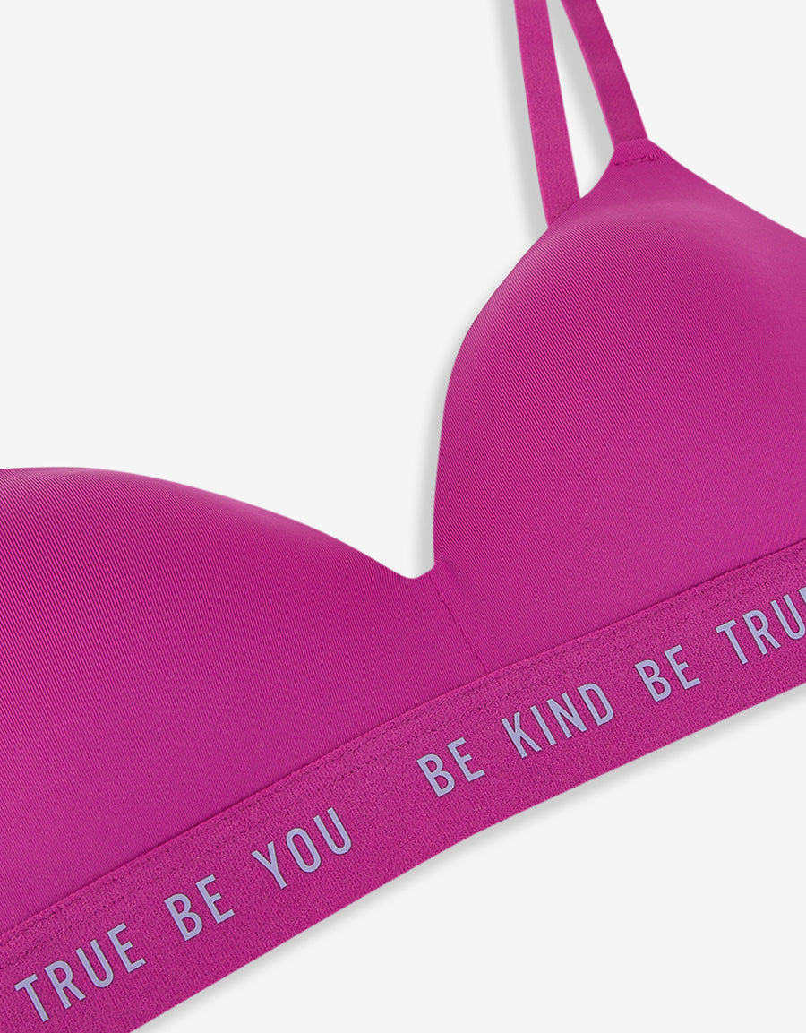 Dark Purple Demi Bra