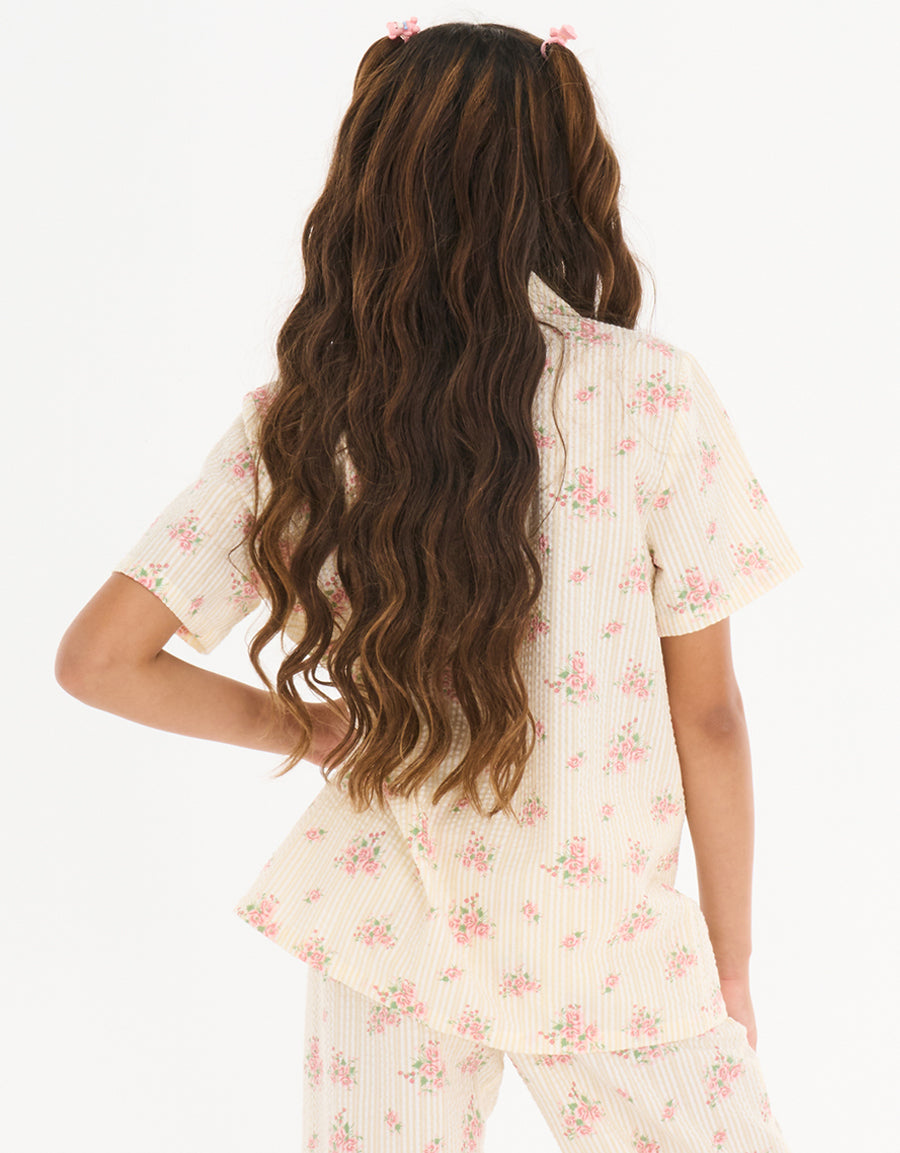 Short Sleeve Pajama Set