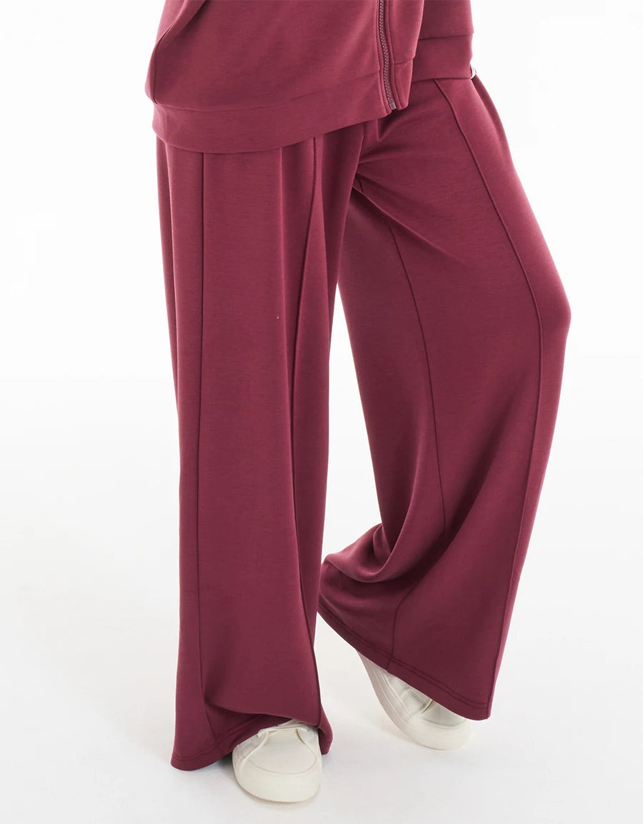 Modal Wide-Leg Sweatpant