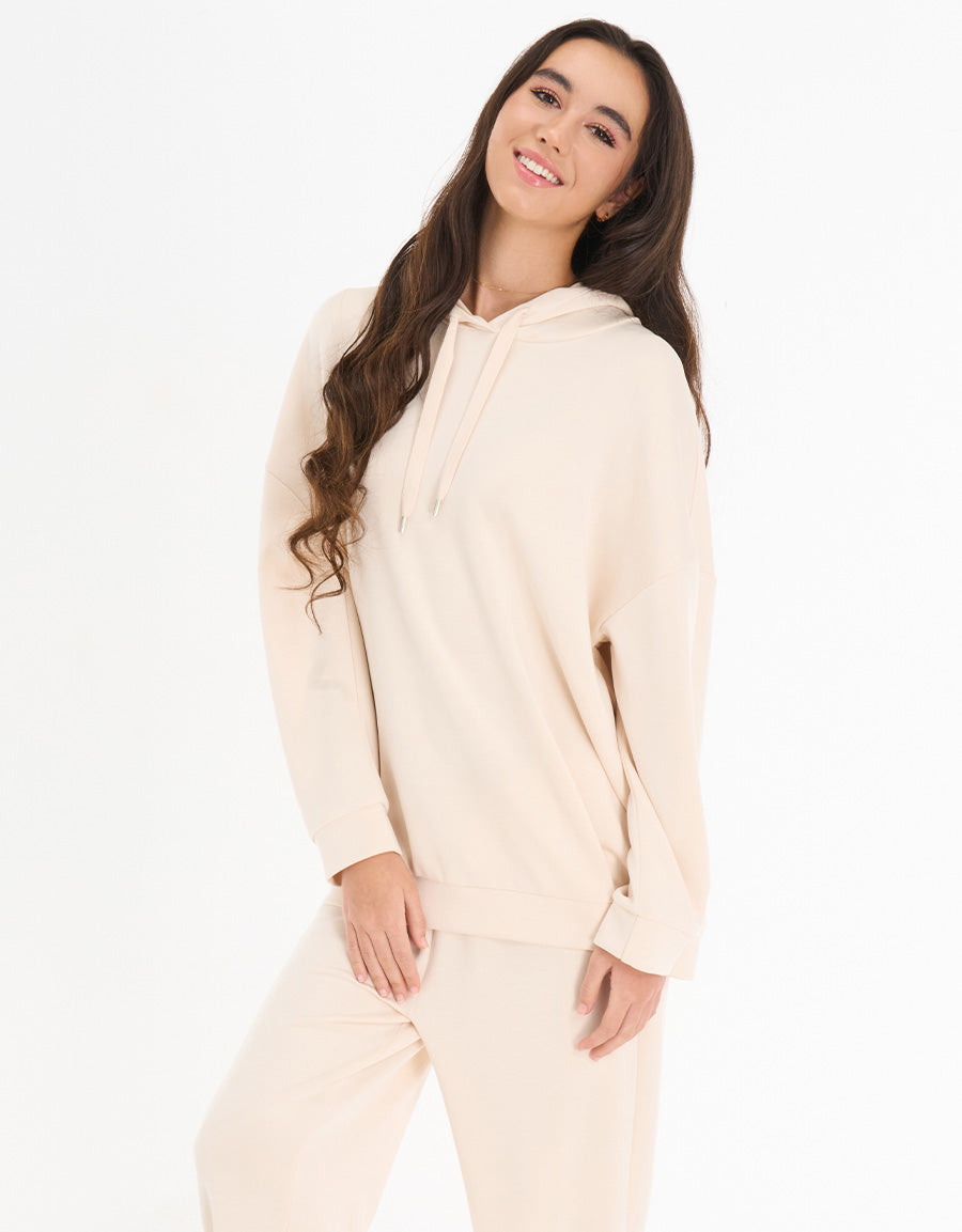 Soft Stretch Hoodie Sweatshirt
