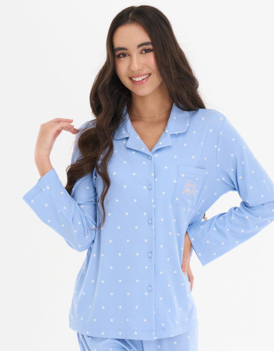 Long Sleeve Pajama Set