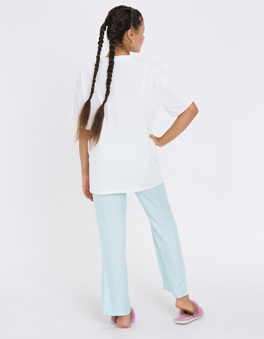 Light Green Pajama Set