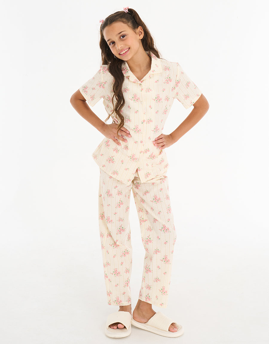 Short Sleeve Pajama Set