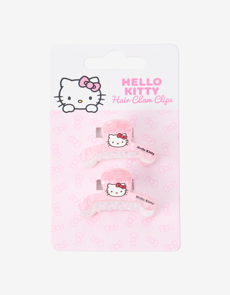 Hello Kitty Mini Hair Claw Clips – 2 Pieces
