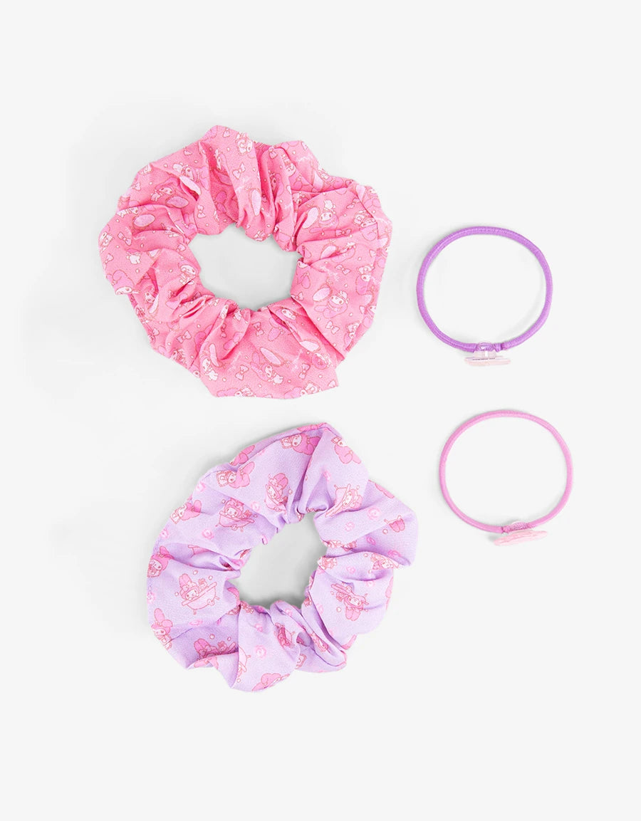 My Melody Hair Ties & Scrunchie Set