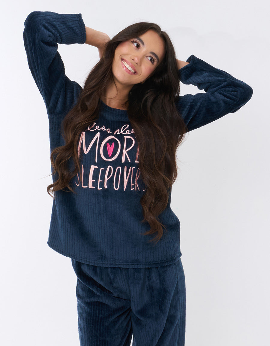 Fleece Pajama Set