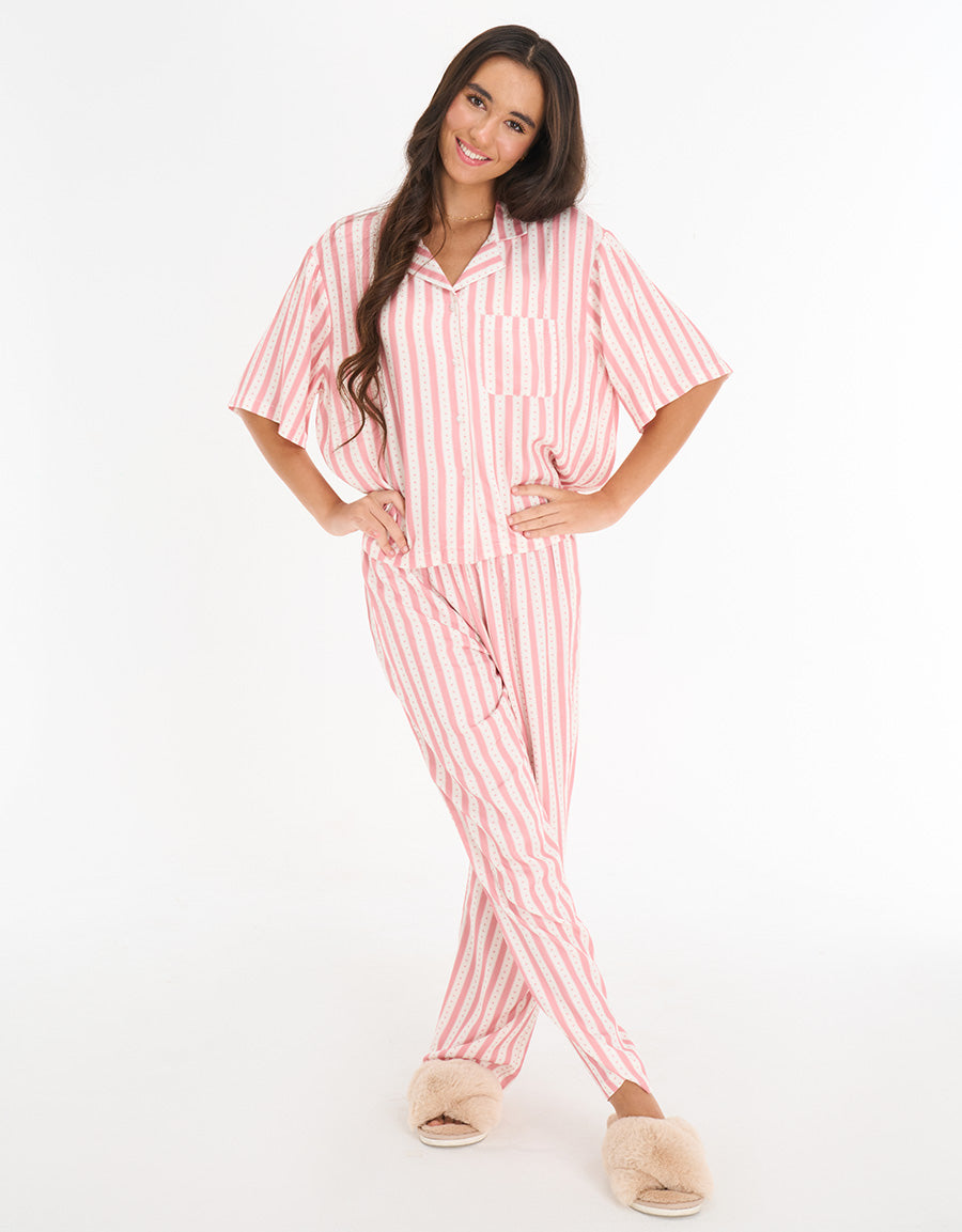 Short Sleeve Pajama Set