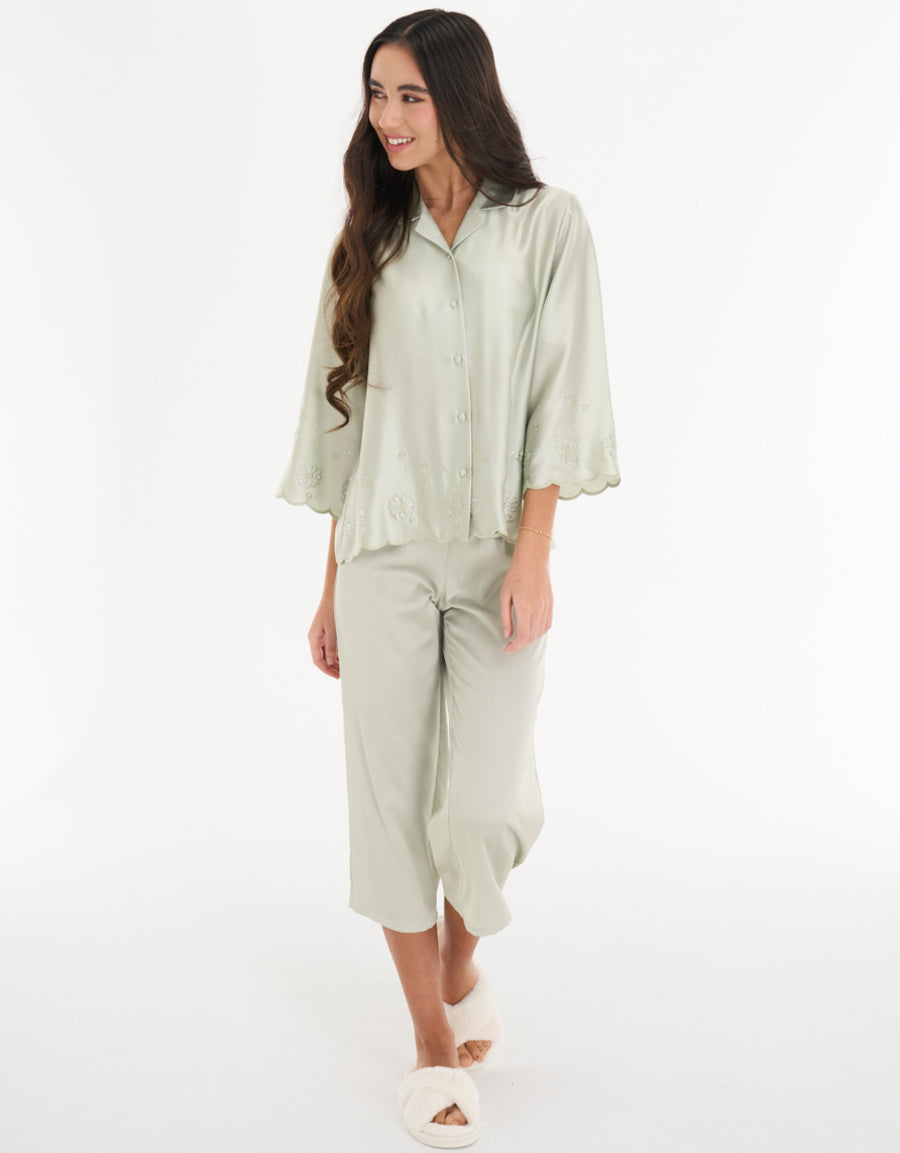 Long Sleeve Sleeve Pajama Set