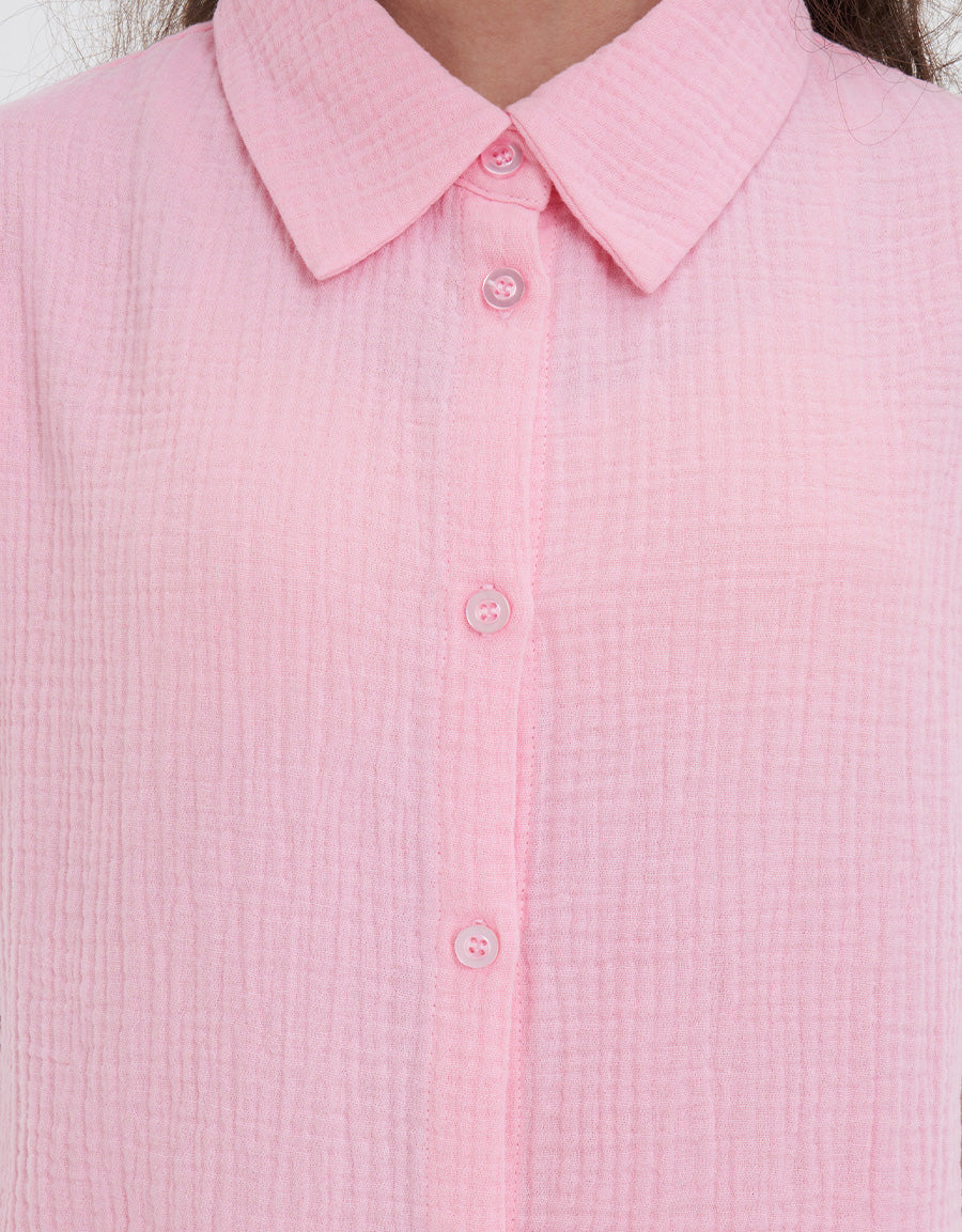 Cotton Short Sleeves Shirt