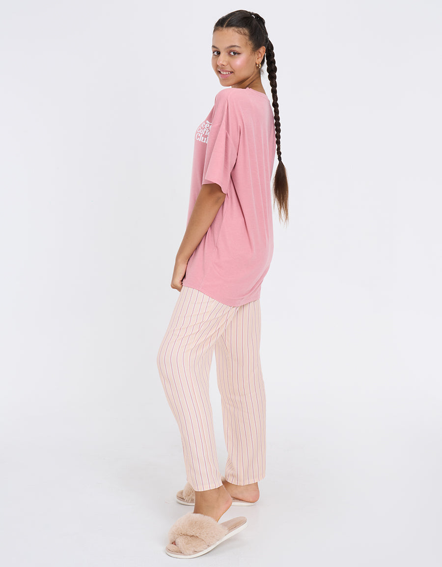 Twill Pajama Set