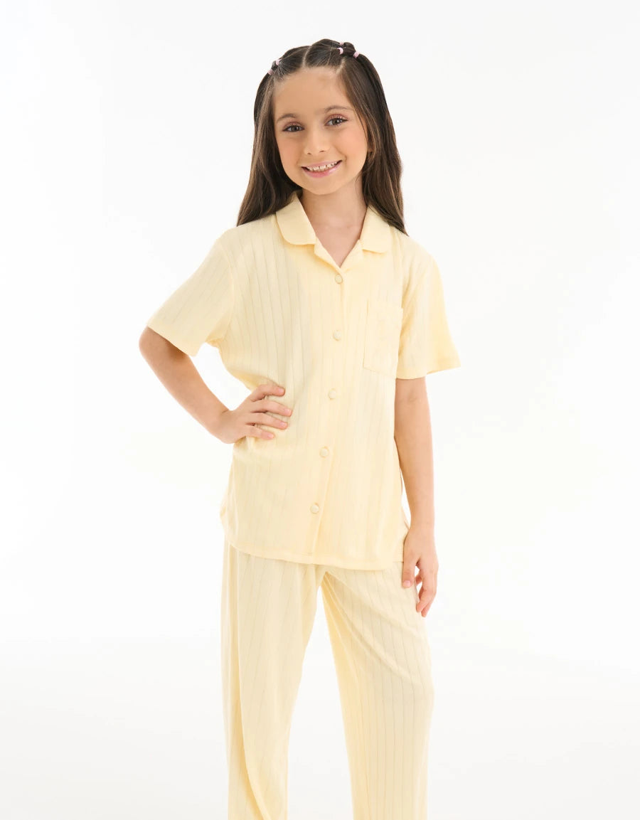 Pointelle Pajama Set
