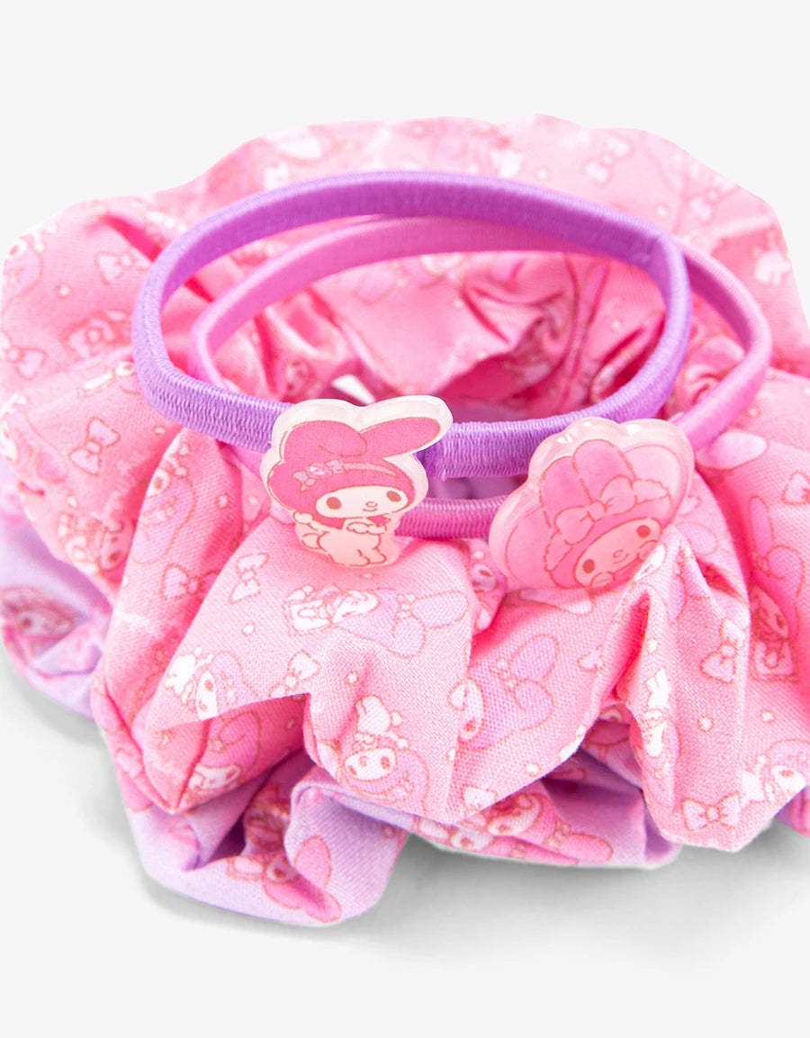 My Melody Hair Ties & Scrunchie Set