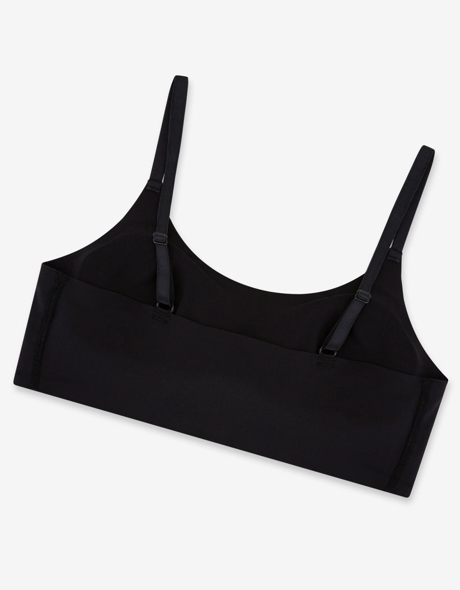 Black Seamless Bra