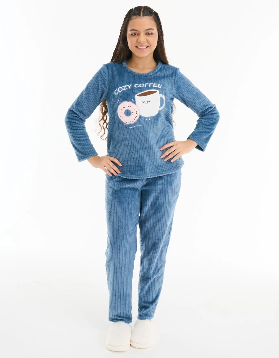 Fleece Pajama Set