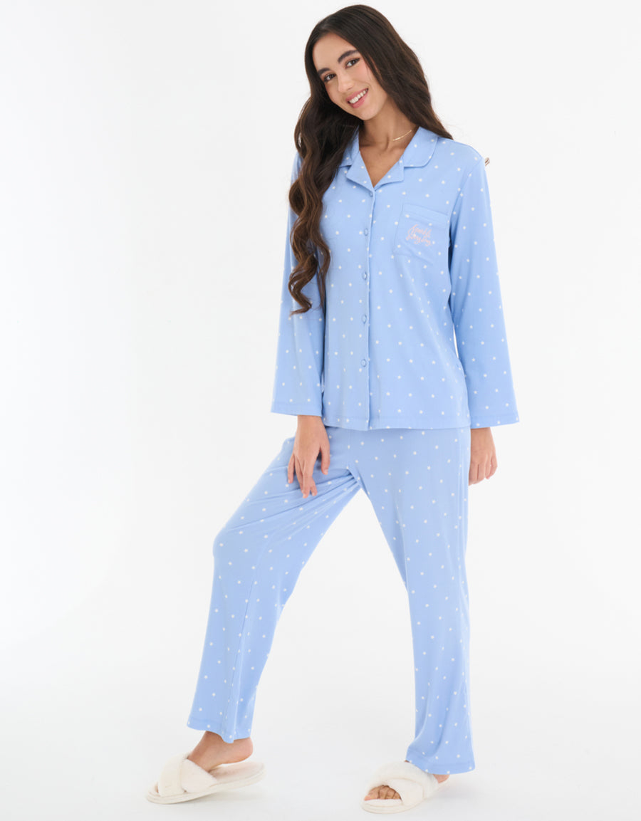 Long Sleeve Pajama Set